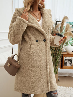 It Girl Hooded Teddy Coat