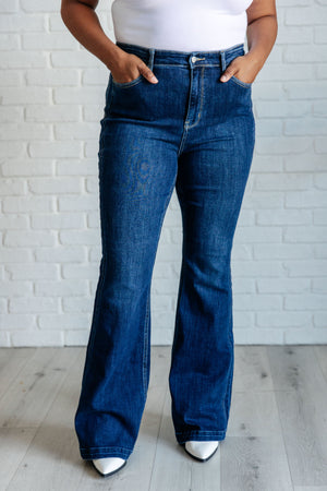 Mavis High Rise Flare Jeans by Judy Blue