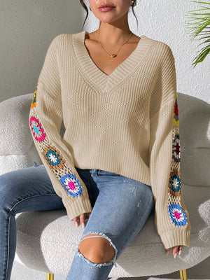 Flower Patches Sweater