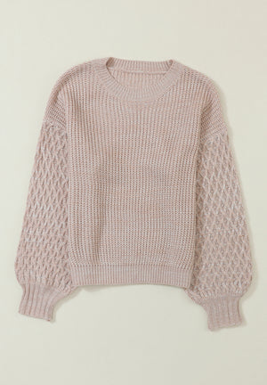 Colder Days Cable-Knit Sweater