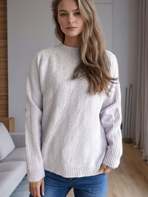 Make The Most Of It Mock Neck Sweater