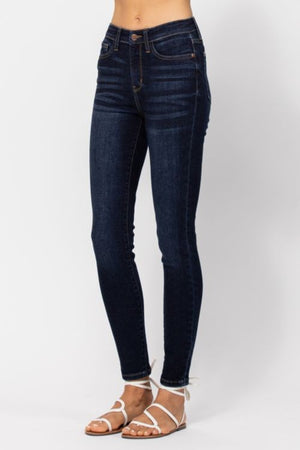 Krista High Waist Handsand Skinny Jeans by Judy Blue