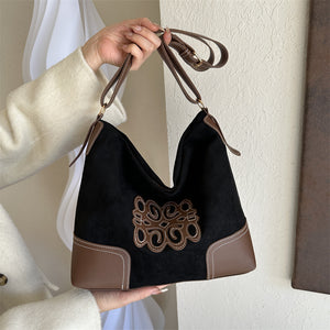 Seeking Adventure Suede Bag