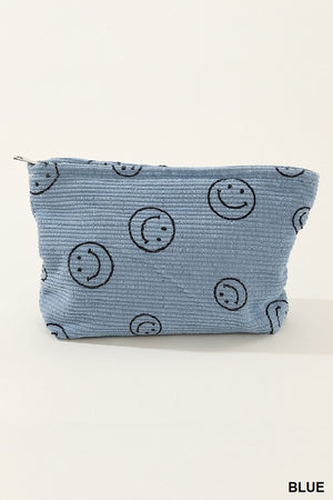 Happy Days Corduroy Clutch Bag