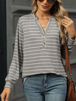 From Here On Out Striped Tee