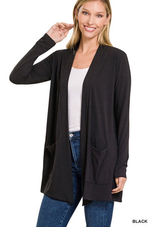 Soft On Slouchy Pockets Cardigan