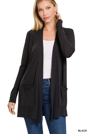 Soft On Slouchy Pockets Cardigan