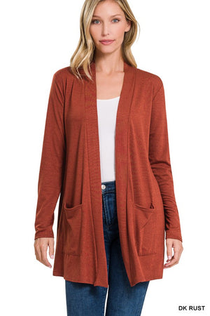 Soft On Slouchy Pockets Cardigan