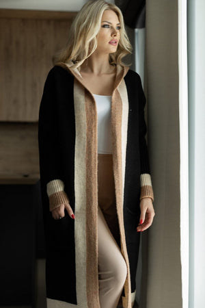 Triple Threat Hooded Cardigan