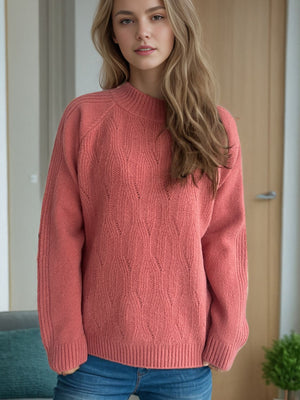 Make The Most Of It Mock Neck Sweater