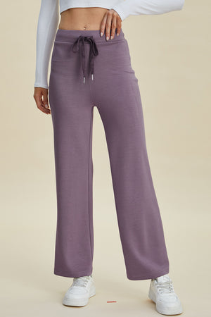 Lazy Days Drawstring Wide Leg Pants