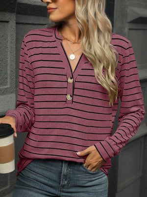 From Here On Out Striped Tee