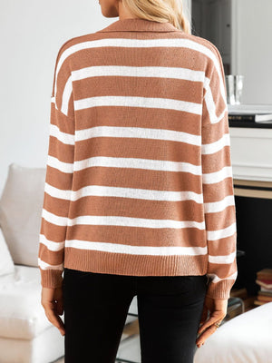 From Here On Out Striped Sweater