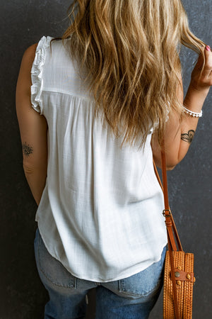 For the Frill Of It Sleeveless Tank