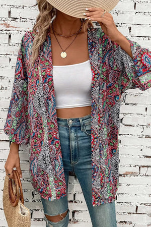 Posh Paisley Kimono