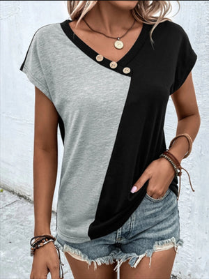 Button Up Tee