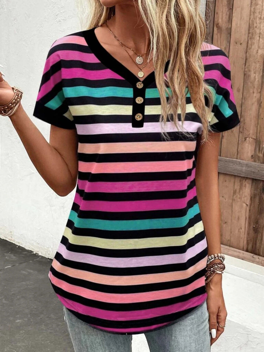 Boldy Go Striped Tee