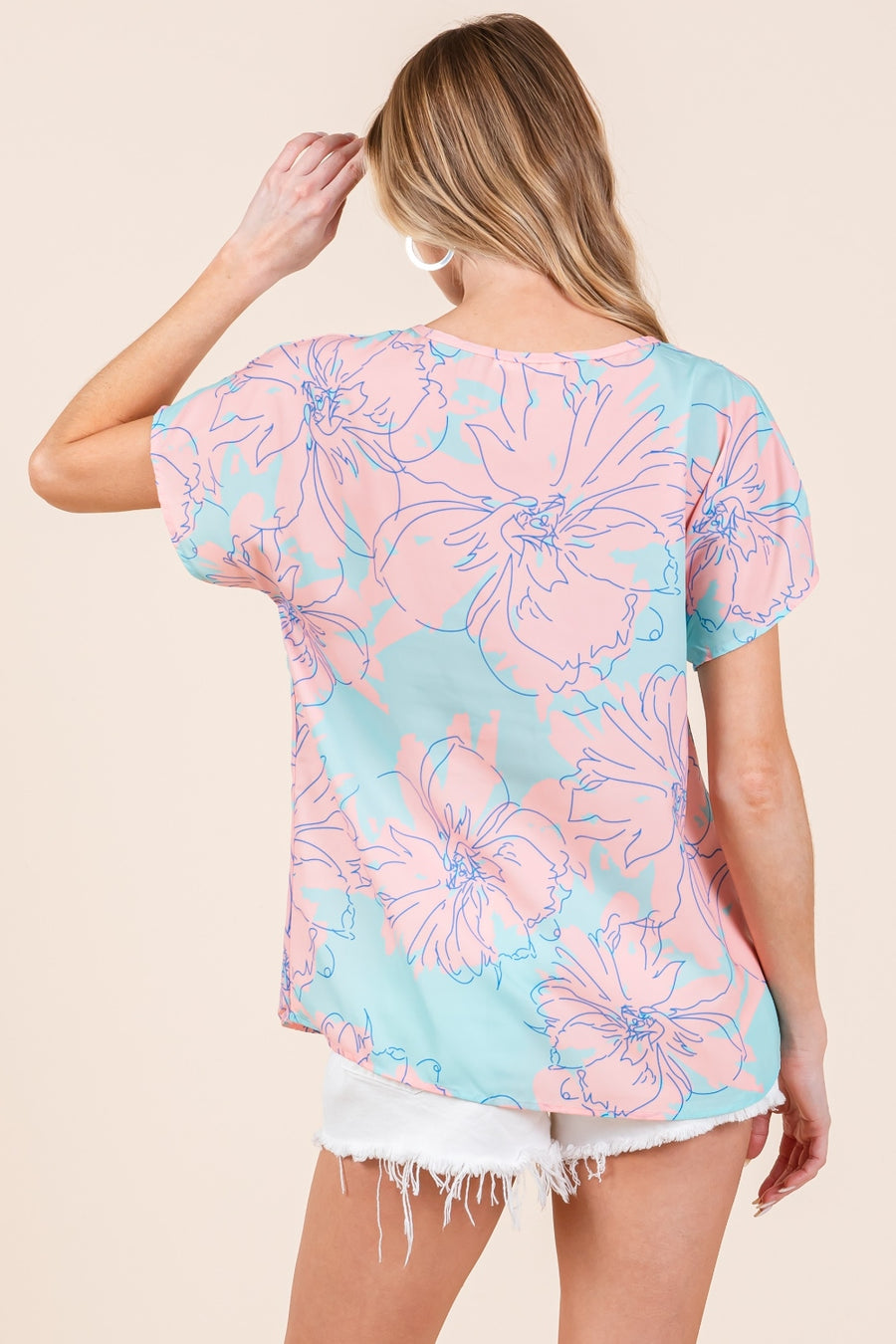Lazy Days Floral Tee