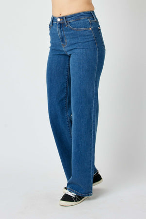 Justine High Rise Straight Jeans by Judy Blue