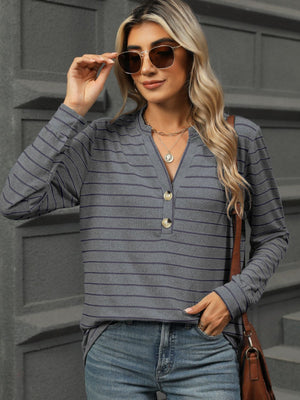 From Here On Out Striped Tee