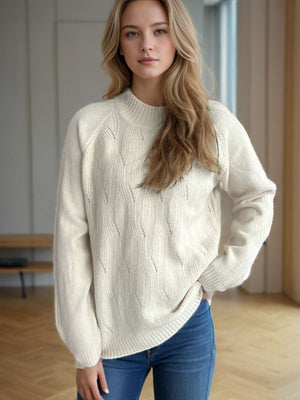 Make The Most Of It Mock Neck Sweater