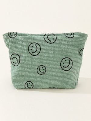 Happy Days Corduroy Clutch Bag