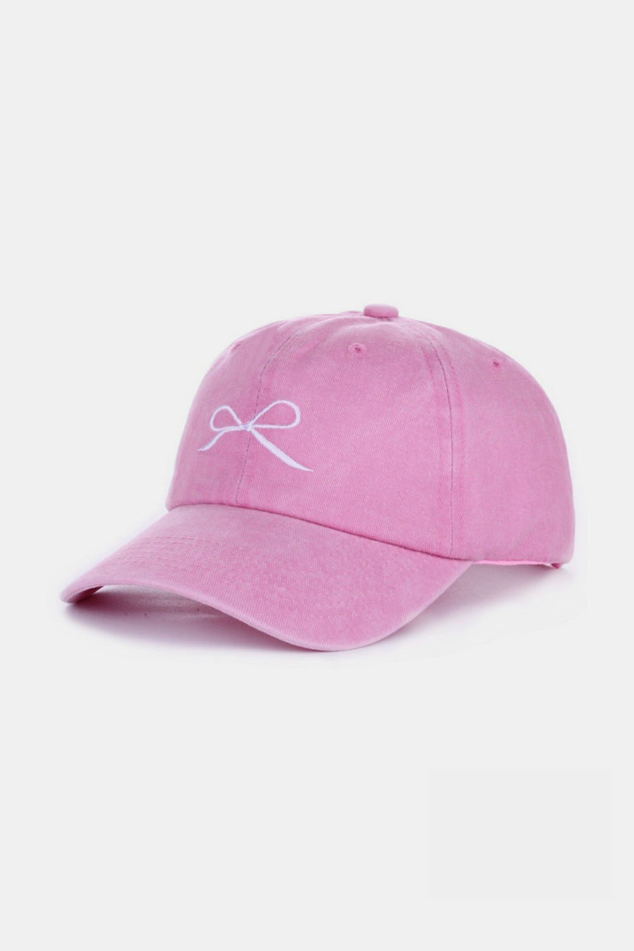 Bow Embroidered Baseball Caps