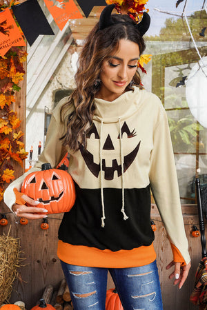 Jack-O'-Lantern Graphic Sweatshirt