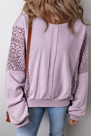 Lilac & Lace Sweatshirt