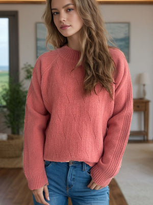 Make The Most Of It Mock Neck Sweater