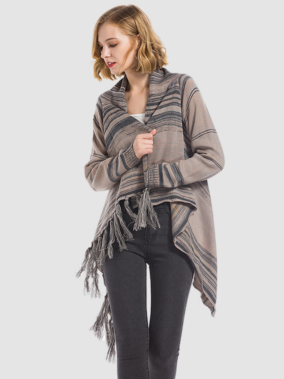 Totally Into Tassels Cardigan