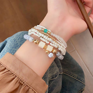 Bands of Beads Bracelet Set