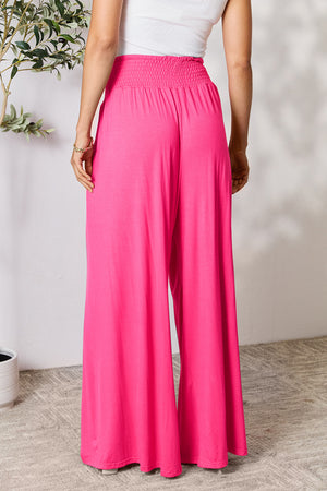 Sassy & Smocked Wide Leg Pants