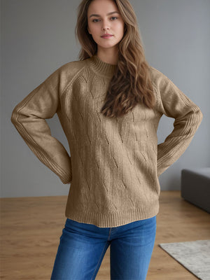 Make The Most Of It Mock Neck Sweater