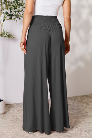 Sassy & Smocked Wide Leg Pants