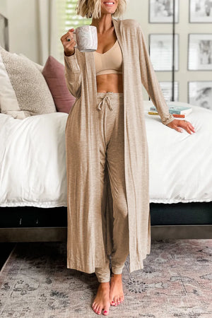 Cardigan and Pants Lounge Set