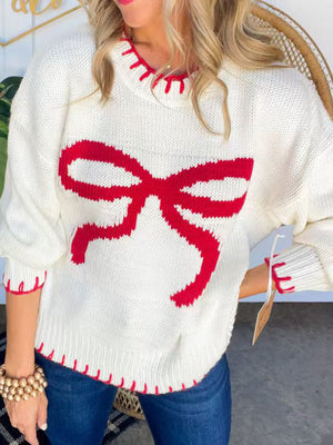 Wrap It Up Bow Sweater