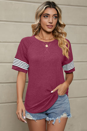 Sitting With Stripes Tee