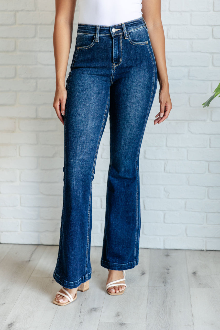 Mavis High Rise Flare Jeans by Judy Blue