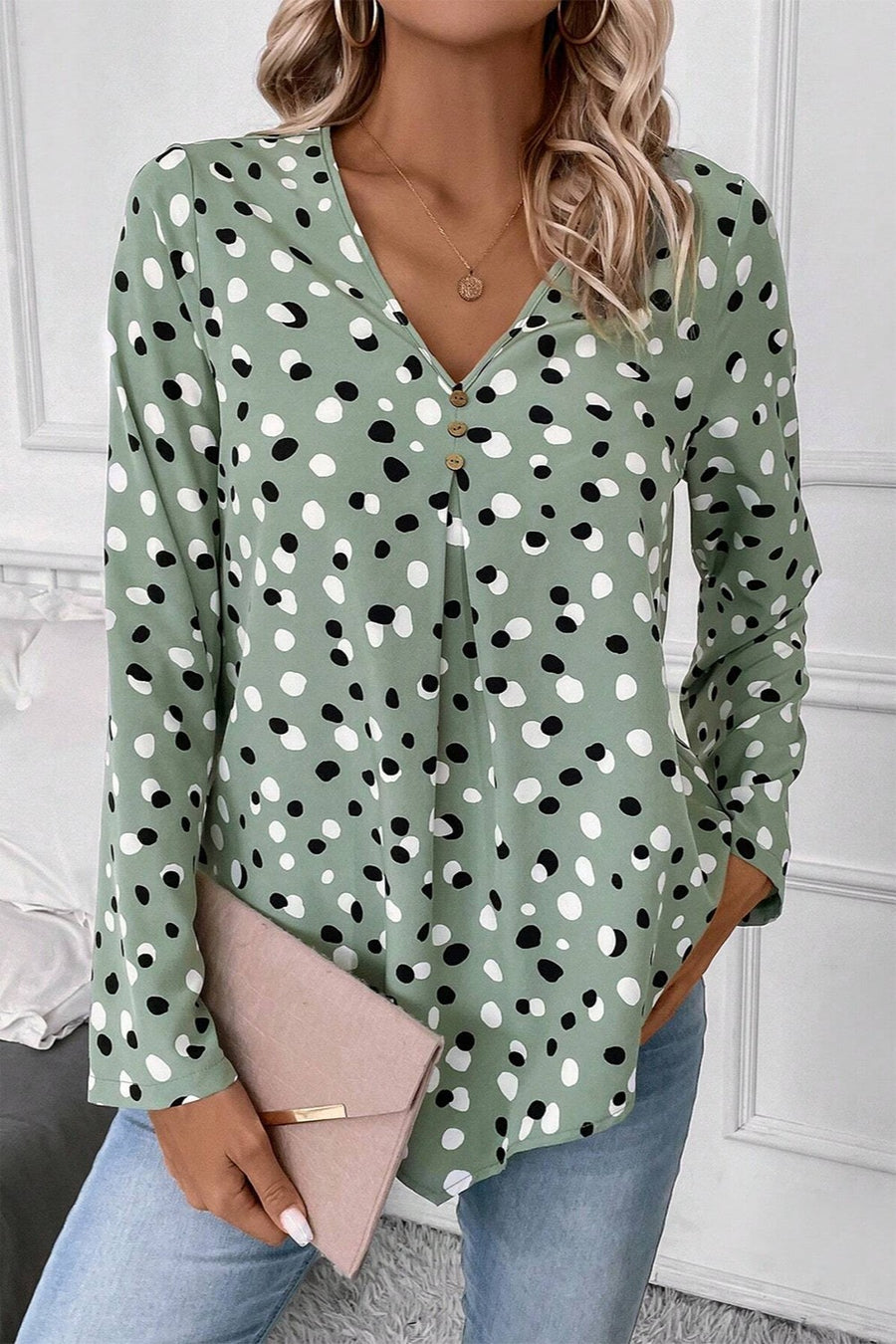 Spot On Blouse