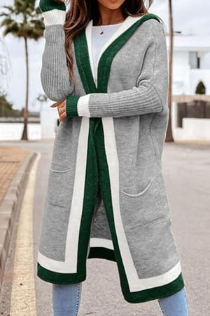 Triple Threat Hooded Cardigan