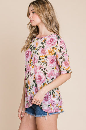 Mystifying Floral Tee