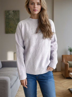 Make The Most Of It Mock Neck Sweater