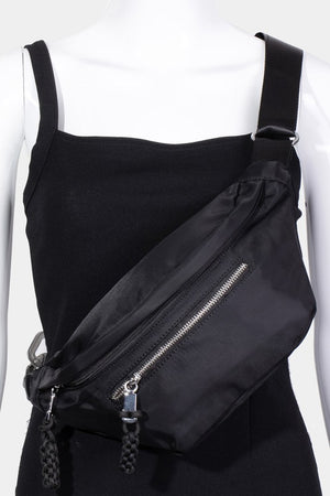 Stephanie Nylon Crossbody Bag with Adjustable Strap