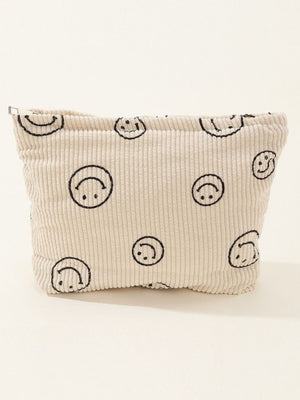 Happy Days Corduroy Clutch Bag