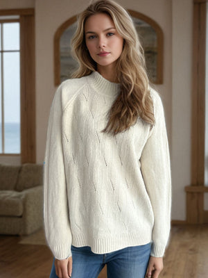 Make The Most Of It Mock Neck Sweater