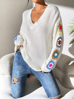 Flower Patches Sweater