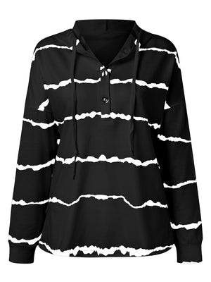 New Take Striped Hoodie