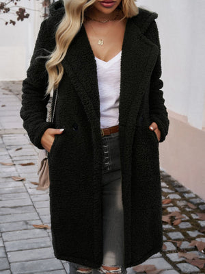 It Girl Hooded Teddy Coat