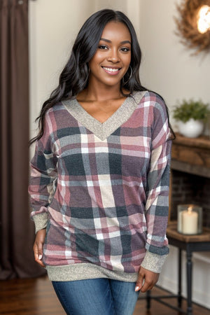 Absolute Dream Plaid Pullover